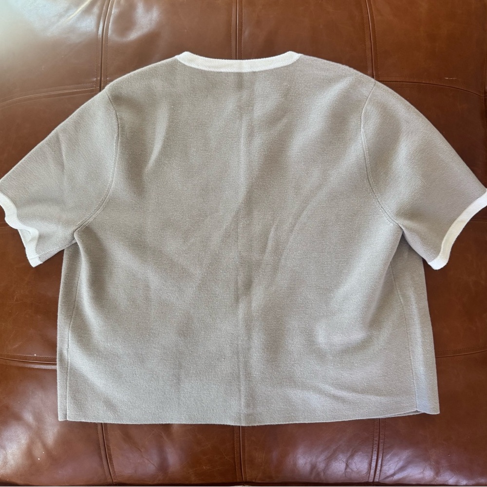 NWOT Abercrombie Cardigan Sweater with Gold Buttons - Picture 3 of 5